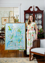 Load image into Gallery viewer, 40x30 Fresh Cut Grass Original Abstract Painting by Megan Daisy Milner – Sold