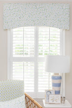 Load image into Gallery viewer, "Dots Went Crazy" Drapery Panel (Blue/ Green)