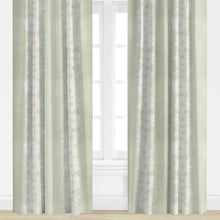 Load image into Gallery viewer, "Daisy Chain" Drapery Panel (Green)