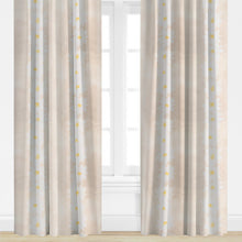 Load image into Gallery viewer, "Daisy Chain" Drapery Panel (Neutral)