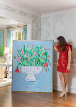 Load image into Gallery viewer, 48x60 "Flowers 4EVA" | Floral Abstract Painting by Megan Daisy Milner
