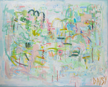 Load image into Gallery viewer, 48x60 "I Get By With A Little Help From My Boys" | Colorful Abstract Painting by Megan Daisy Milner