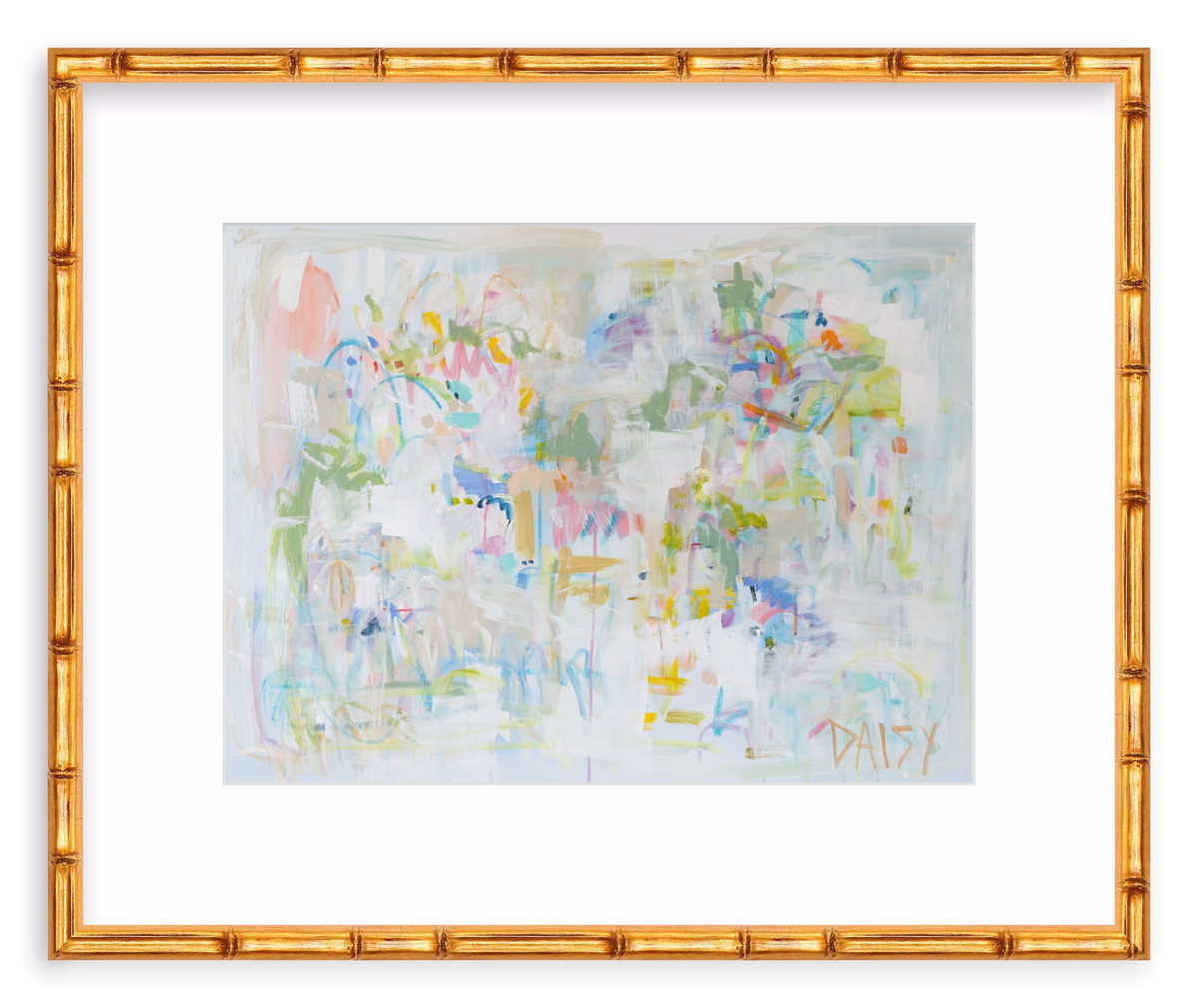 "For My Girl" Framed Abstract Print by Megan Daisy Milner