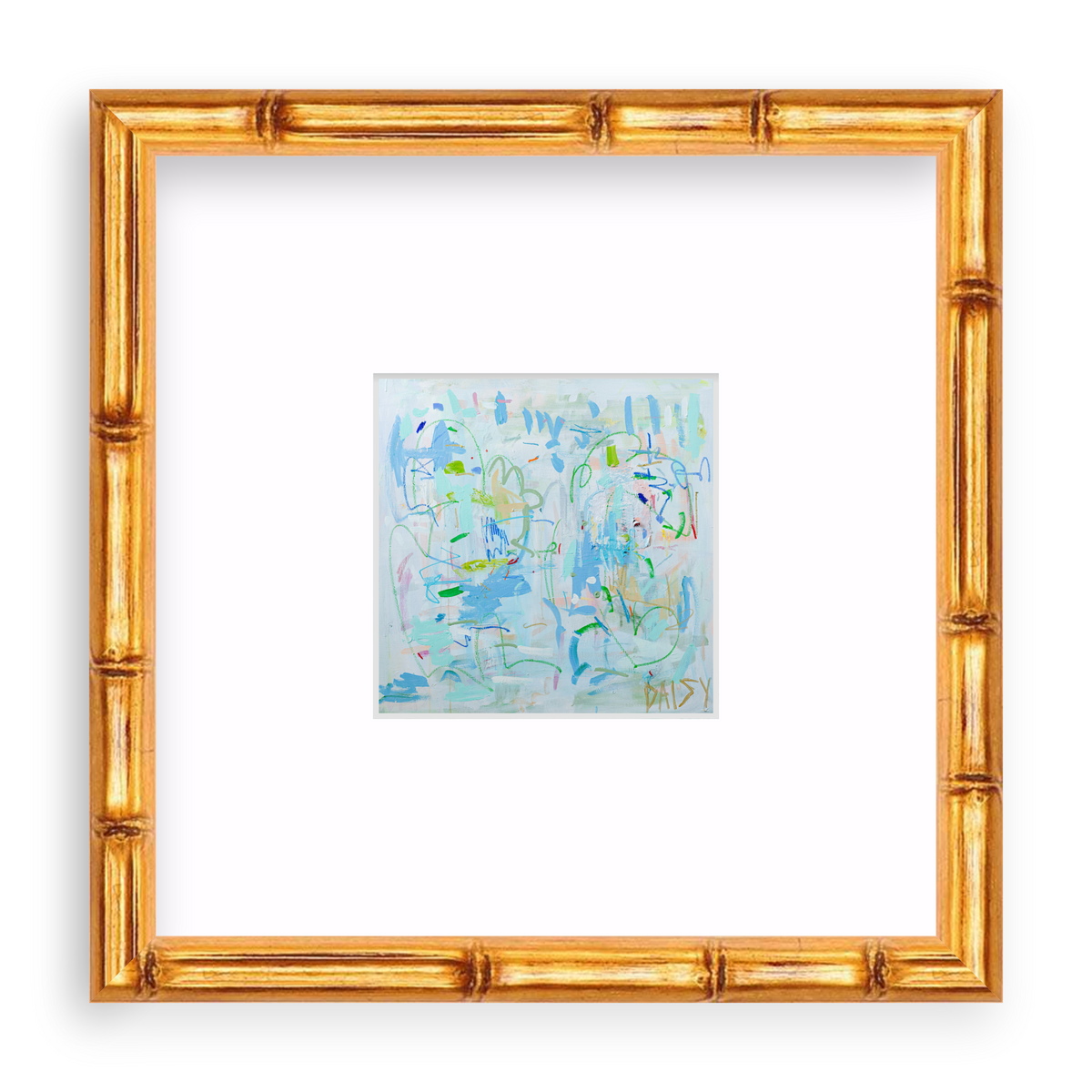 "Intuition" Mini Abstract Print by Megan Daisy Milner