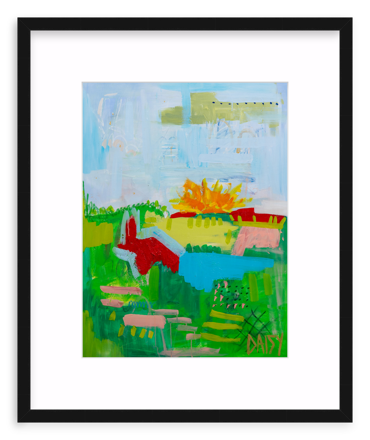 "Lake Day" Framed Fine Art Print