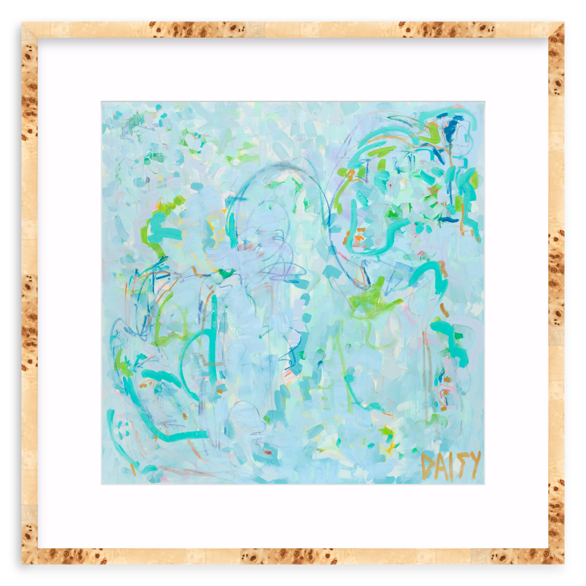 "Like A Dream" Framed Abstract Print by Megan Daisy Milner