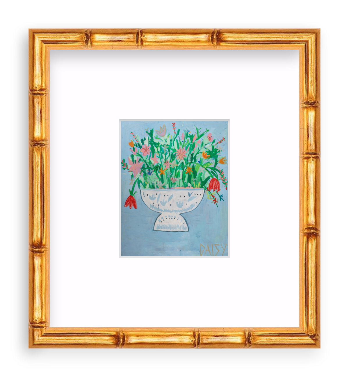 "Flowers 4EVA" Mini Abstract Print by Megan Daisy Milner