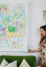 Load image into Gallery viewer, 48x72 "Joy Takes Up Space" | Original Abstract Painting by Megan Daisy Milner