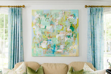 Load image into Gallery viewer, 48x48 "She's Perfect Right There" | Original Abstract Painting by Megan Daisy Milner