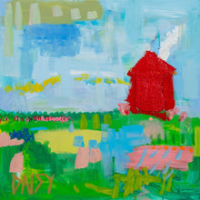 Load image into Gallery viewer, 24x24 'Green Plains' Original Abstract Painting by Megan Daisy Milner – Sold