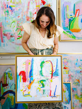 Load image into Gallery viewer, 20x20 'Shattered' Original Abstract Painting by Megan Daisy Milner – Sold