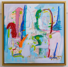 Load image into Gallery viewer, 20x20 'Shattered' Original Abstract Painting by Megan Daisy Milner – Sold