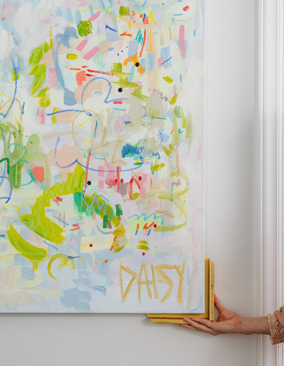 36x36 “Fun Just Isn’t For Fridays" | Original Still Life Painting by Megan Daisy Milner