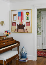 Load image into Gallery viewer, 36x36 "American Boys" | Original Still Life Painting by Megan Daisy Milner