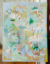 Load image into Gallery viewer, 30x40 "Blue Looks Cool On You" | Original Abstract Painting by Megan Daisy Milner
