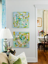 Load image into Gallery viewer, "Blue" 24x24 | Original Abstract By Megan Daisy Milner