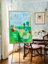 Load image into Gallery viewer, "Sunshine Rain" Original Abstract Painting by Megan Daisy Milner – Sold