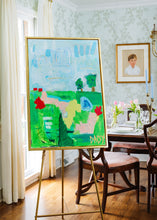 Load image into Gallery viewer, "Sunshine Rain" Original Abstract Painting by Megan Daisy Milner – Sold