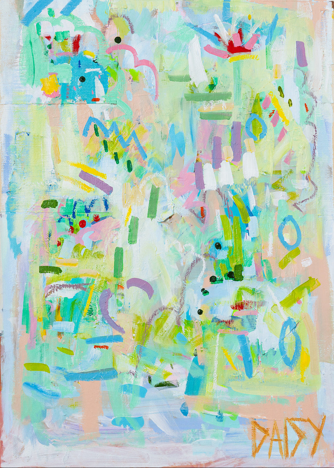 24x36 "Wild Thing" | Original Abstract Painting By Megan Daisy Milner