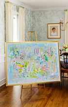 Load image into Gallery viewer, 48x36 "Chaos In Bloom" | Original Abstract Painting by Megan Daisy Milner