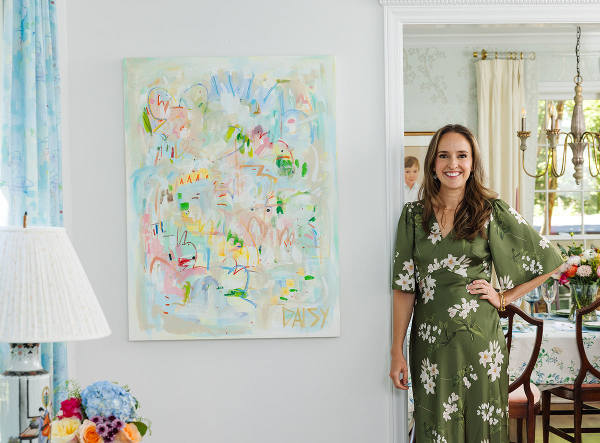 30x40 "Dirty Martini" | Original Abstract Painting by Megan Daisy Milner