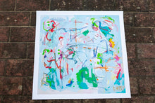 Load image into Gallery viewer, B+H Love Limited Edition Abstract Print by Megan Daisy Milner – Available in 18x18, 24x24, and 30x30 sizes