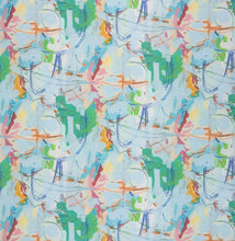 Load image into Gallery viewer, Bold and Blue Grasscloth Wallpaper by Megan Daisy Milner – Custom Digital Print