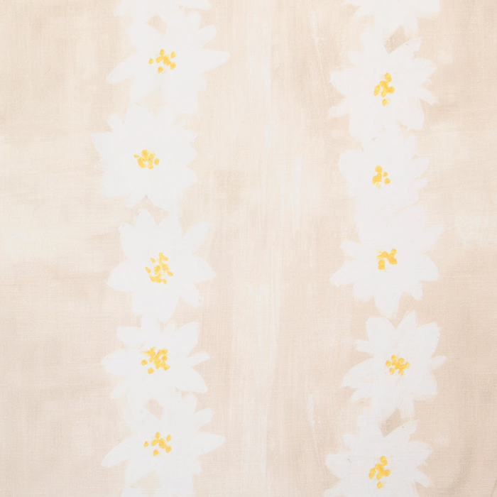 Daisy Chain Custom Fabric by Megan Daisy Milner – Linen and Performance Options