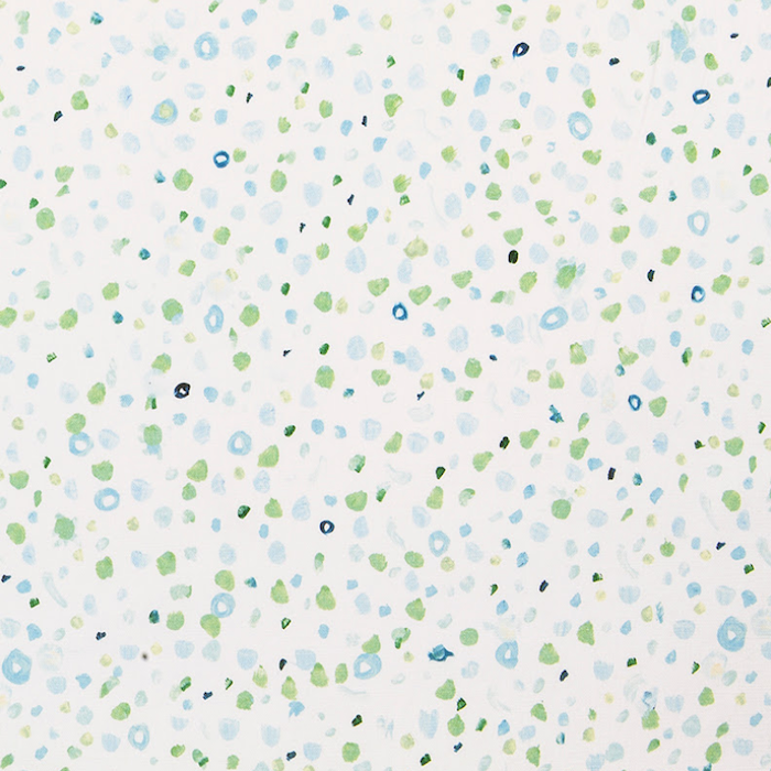 The Dots Went Crazy (Blue & Green)