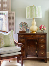 Load image into Gallery viewer, Daisy Chain Lampshade in Green Colorway - Large