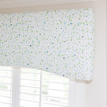 Load image into Gallery viewer, "Dots Went Crazy" Drapery Panel (Blue/ Green)
