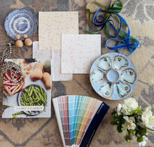 Load image into Gallery viewer, "The Dots Went Crazy" Drapery Panel (Neutral)
