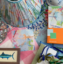 Load image into Gallery viewer, "Bold &amp; Blue"  Drapery Panel
