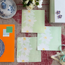 Load image into Gallery viewer, "Daisy Chain" Drapery Panel (Green)
