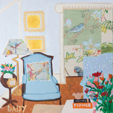 Load image into Gallery viewer, 30x30 &quot;A Nice Place to Sit&quot; | Original Still Life Painting by Megan Daisy Milner
