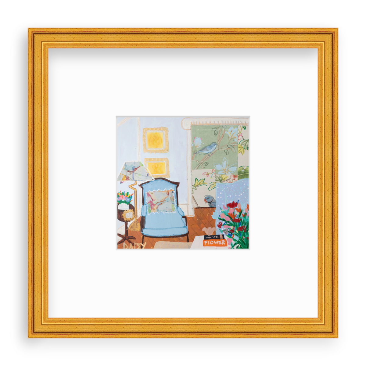 "A Nice Place To Sit" Mini Print