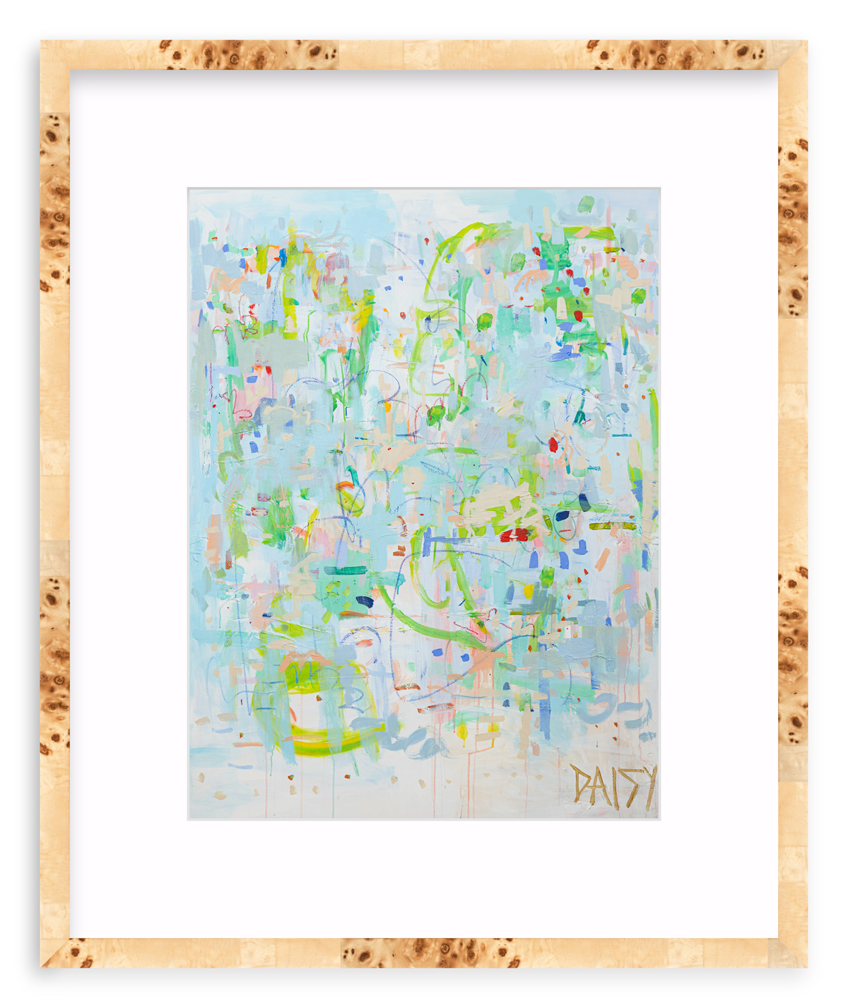 "A Painting As Big As My Heart" Framed Print by Megan Daisy Milner