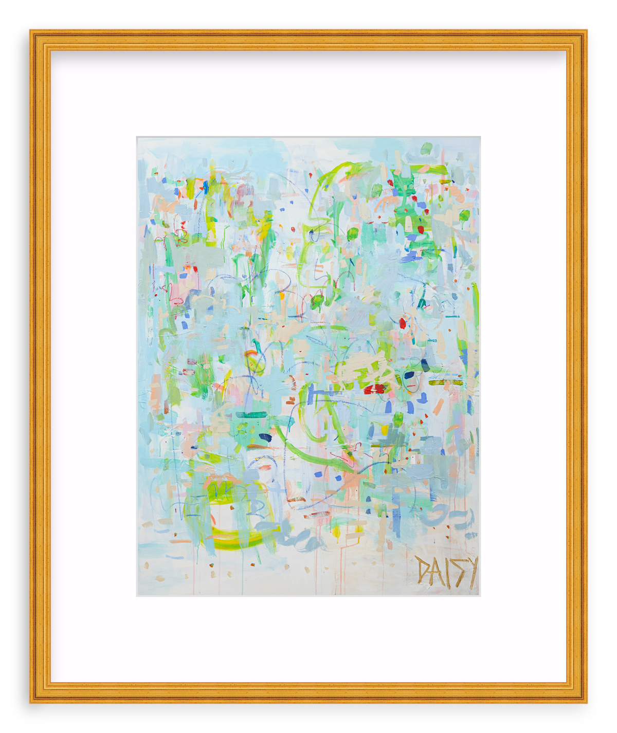 "A Painting As Big As My Heart" Framed Print by Megan Daisy Milner