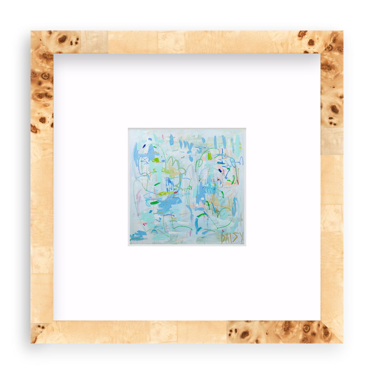 "Intuition" Mini Abstract Print by Megan Daisy Milner