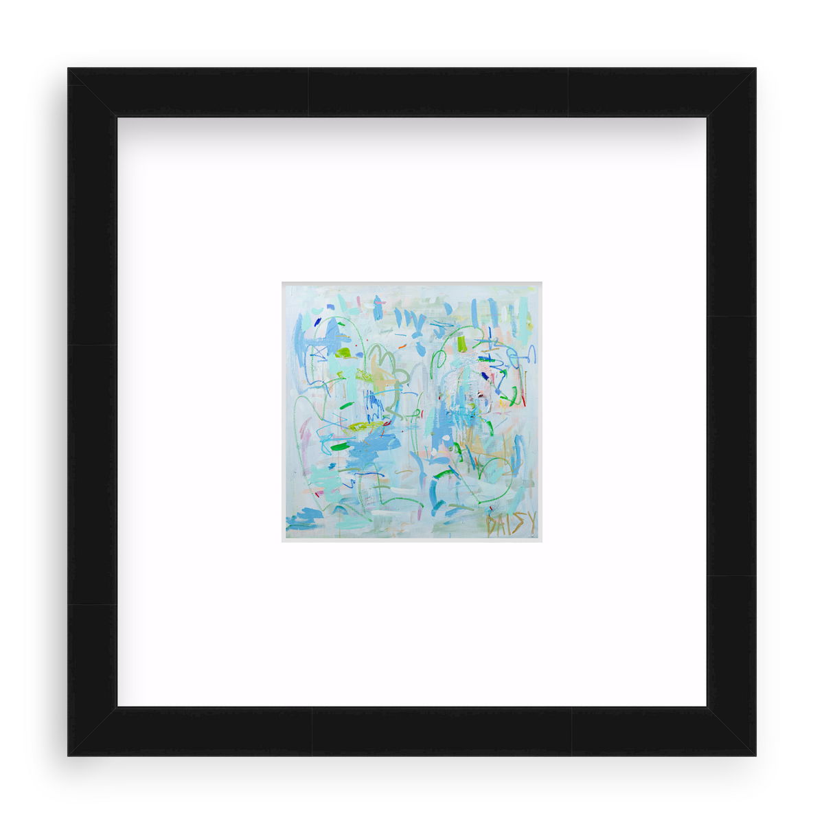 "Intuition" Mini Abstract Print by Megan Daisy Milner