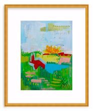 Load image into Gallery viewer, &quot;Lake Day&quot; Framed Fine Art Print
