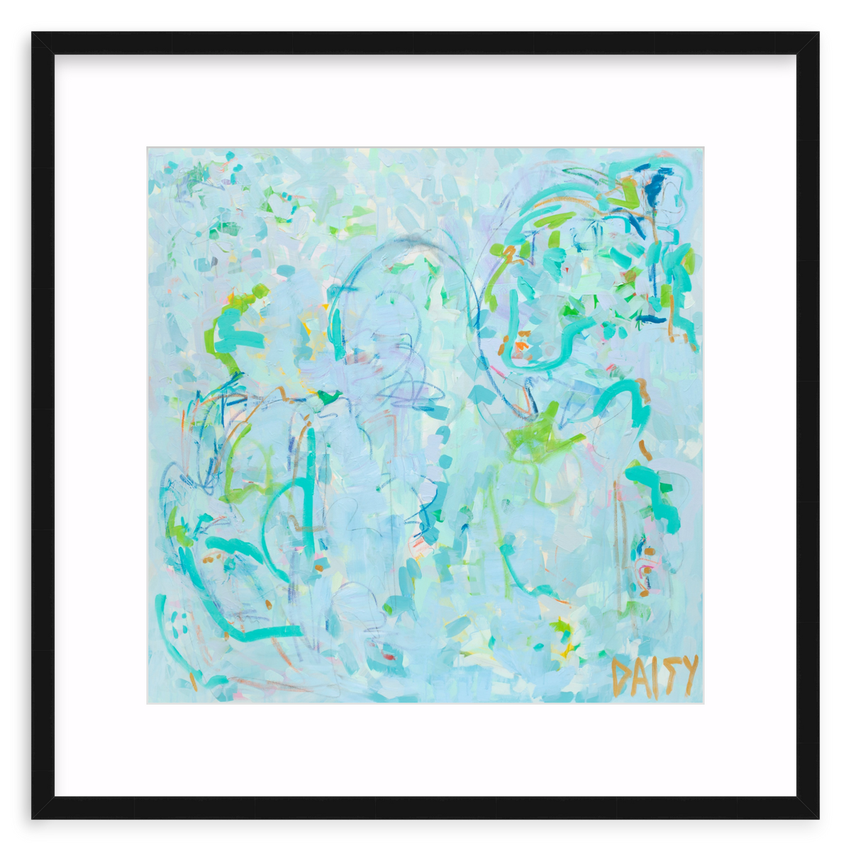 "Like A Dream" Framed Abstract Print by Megan Daisy Milner