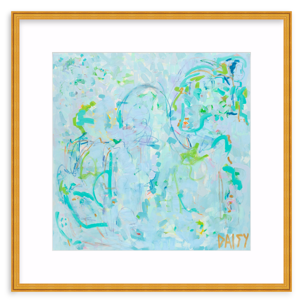 "Like A Dream" Framed Abstract Print by Megan Daisy Milner