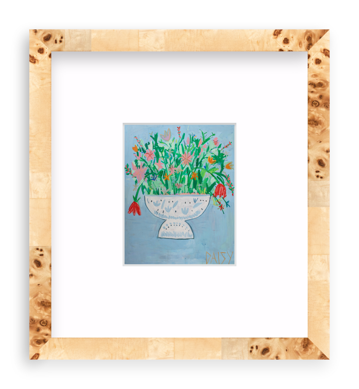 "Flowers 4EVA" Mini Abstract Print by Megan Daisy Milner