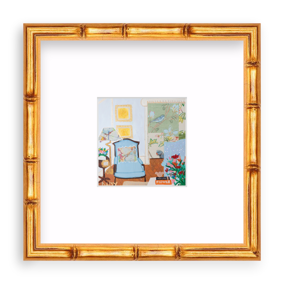 "A Nice Place To Sit" Mini Print by Megan Daisy Milner