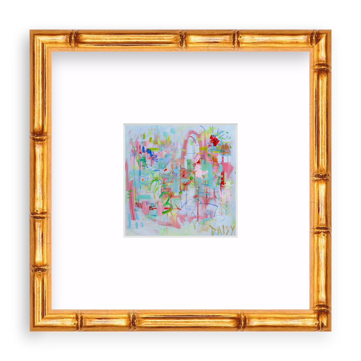 "Purple" Mini Abstract Print by Megan Daisy Milner