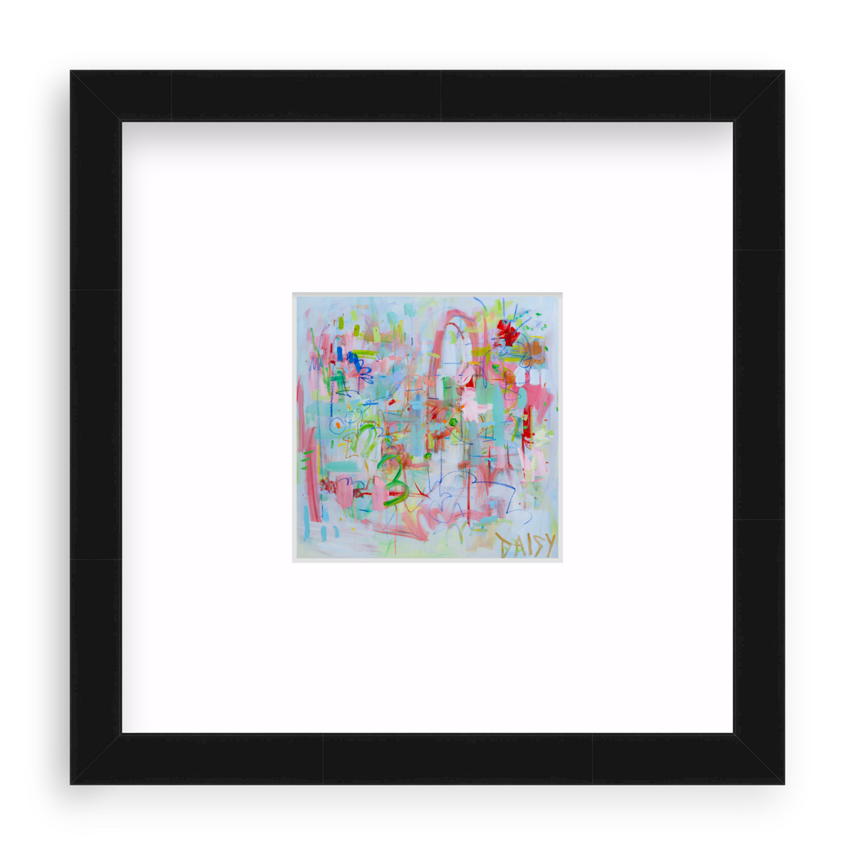 "Purple" Mini Abstract Print by Megan Daisy Milner