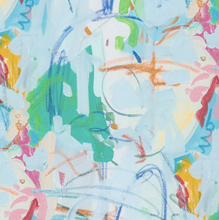 Load image into Gallery viewer, "Bold &amp; Blue" Pillow Cover
