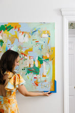 Load image into Gallery viewer, 36x36 “Baby, I'm Back" | Original Abstract Painting by Megan Daisy Milner

