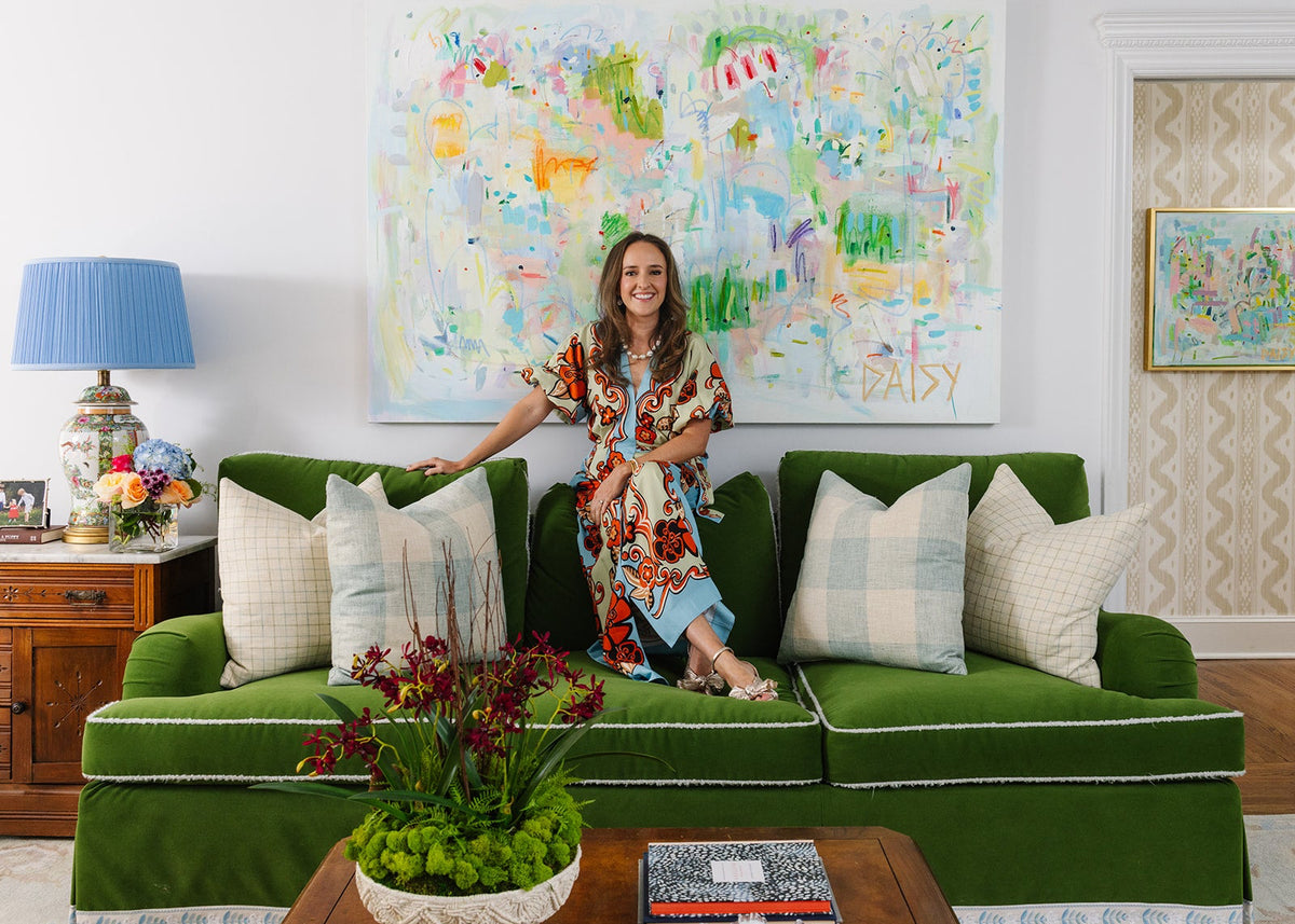 48x72 "Joy Takes Up Space" | Original Abstract Painting by Megan Daisy Milner